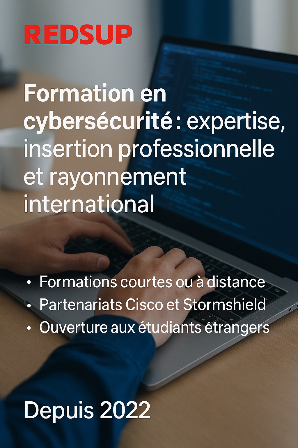 REDSUP – Formation en cybersécurité : expertise, insertion professionnelle et rayonnement international